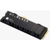 WD Black SN850X 1TB SSD PCIe Gen4 16 Gb/s, M.2 2280, NVMe ( r7300MB/s, w6600MB/s ), s chladičom