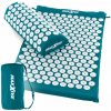 MAXXIVA 81549 Akupresúrna podložka s vankúšom, 75x42 cm, petrolej
