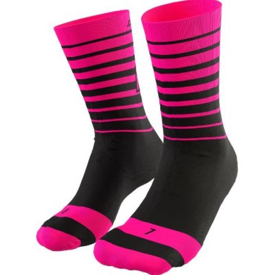 Dynafit ponožky Live To Ride Socks pink glo