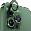 NORTHJO tvrdené sklá s kovovým rámčekom na ochranu šošoviek zadného fotoaparátu pre iPhone 13 Pro/13 Pro Max - zelená - možnosť vrátiť tovar ZADARMO do 30tich dní