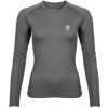 High Point CODE 2.0 LS LADY dark grey M; Šedá triko