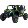 RAMIZ Elektrická bugina Buggy UTV 2000M Racing - zelená - motor 4x45W - batéria 12V10Ah - 2025