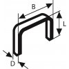 Bosch Sponky do sponkovačky z tenkého drôtu, typ 53 11,4 × 0,74 × 4 mm 2.609.200.291