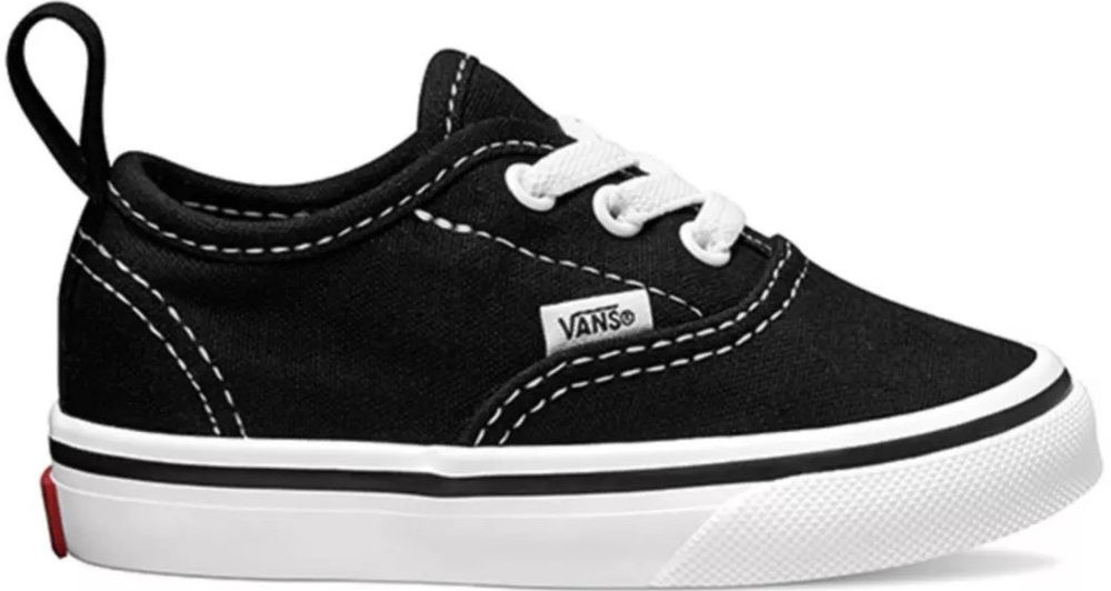 VANS TD AUTHENTIC ELASTIC LACE ELASTIC LACE BLK/TR WHT