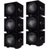Rel Carbon special Tower Six pack - černé piano