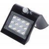 Ecolamp by eLight Exteriérové solárne nástenné LED svietidlo Butterfly, 1x LED 1,5w, čierna, pohybový senzor