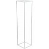DekorStyle Stojan na kvety Basy 100 cm biely