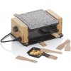 KELA Raclette/Kameň Bedretto Granite čierny 4 osoby 29,5x21,0x12,5cm