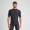 Sportful FIANDRE LIGHT cyklistická bunda s kr. rukávom, čierna Veľkosť: L