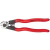 Knipex 9561190 kleště štípací na ocelová lanka, do průměru 6 mm, máčená izolace