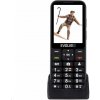 EVOLVEO EasyPhone LT, mobilní telefon pro seniory s nabíjecím stojánkem, černá EP-880-LTB