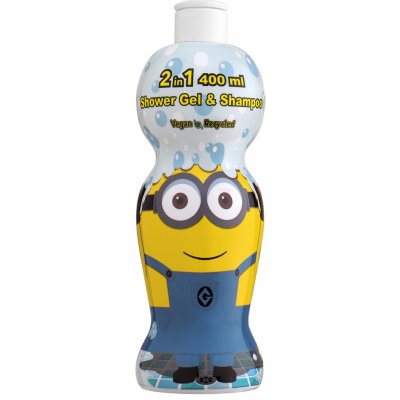 Minions Bathtime Shampoo & Shower Gel 2 v 1 400 ml