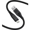 Swissten 71533010 dátový Lightning, 60W / 3A / 1x USB-A(M) / 1x Lightning(M), 1,5m, černý