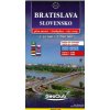 Automapa Slovensko, Bratislava 1:500 000, 1:16 000
