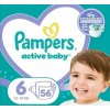 Plienky Pampers Active Baby Veľkosť 6 56 ks