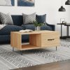 Konferenčný stolík dub sonoma 90x50x40 cm kompozitné drevo-ForU-829207