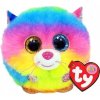TY Puffies GIZMO - dúhová mačka 42520