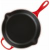 Le Creuset - hlboká panvica na vyprážanie, servírovanie okrúhla 26 cm červená
