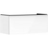 Hansgrohe Xelu Q Umývadlová skrinka, 50x118x55 cm, 1 zásuvka, lesklá biela/chróm 54062000-HG