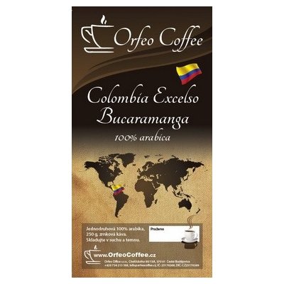 Orfeo coffee Colombia Excelsa Bucaramanga 250 g