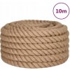 Jutové lano VidaXL 40 mm x 10 m