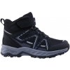Crossroad detská treková obuv DORIEN MID čierna sivá
