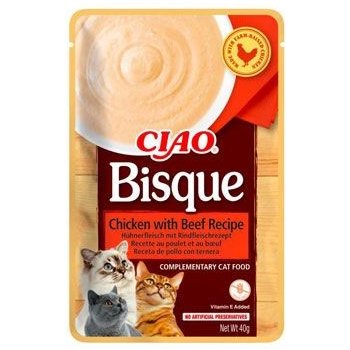 Churu Cat CIAO Bisque Chicken with Beef Recipe 40 g od 1,08 € - Heureka.sk
