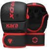 RDX grapplingové rukavice F6 Shooter, plus S/M, matné červené