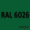 RAL 6026 uretánová auto farba lesklá alebo matná 1 liter + tužidlo + riedidlo (RAL6026 OPAL GREEN originálny odtieň uretánovej farby s lakom ( ČSN 5525 ))