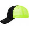 Myrtle Beach (Daiber) Retro šiltovka trucker MB6550 - Čierna / neónovo žltá