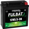 batéria 12V 12N55-3B GEL 12V 55Ah 70A bezúdržbová GEL technológia 135x60x130 FULBAT aktivovaná vo výrobe