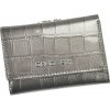 Gregorio BC-117 šedá dámska kožená peňaženka 12,5 x 9 x 3,5 cm