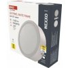 Emos ZM5133 LED NEXXO stropné/nástenné prisadené klasické svietidlo kruh priemer 170 × 42 mm 12,5W 1100lm 3000/3500/4000K biela