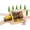 Bigjigs Rail vlak Safari stan