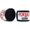 YOKKAO Premium profesionálne polopružné bandáže - 4,5 m Čierná
