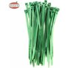 Sťahovacie pásky pre umelé ploty 3,2 mm x 14 cm, 50ks zelené