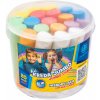 ASTRAFun, Chodníková krieda Jumbo v plastovom vedierku, 20ks, mix farieb, 330022005
