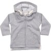 Babybugz Mikina BZ32 s kapucí dětská COT-710032t1891 Melír šedá