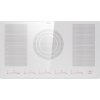 Klarstein Masterzone 90 Flex, indukčná varná doska, max. 12 600 W, vstavaná, 5 zón, 2 Flex zóny, technológia ThermoBoost, Smart Flex (CP14-Mstrzone-90F-WH)