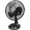 Strend Pro stolový ventilátor, čierny, 23 cm, 25 W