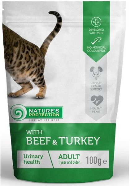 Nature\'s Protection Cat Urinary beef & turkey 100 g
