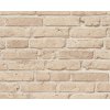 Vinylová tapeta na vliesovom podklade, béžová tehla, 3D efekt AS Creation, rolka 10 m