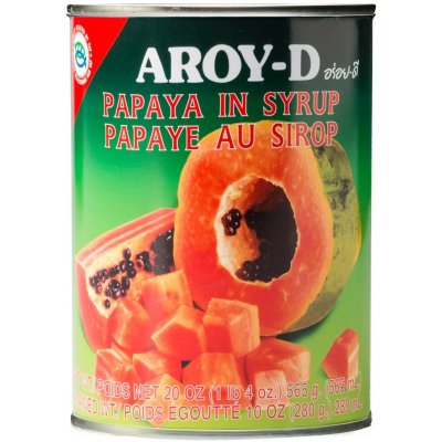 AROY-D Konzervovaná papája v sirupe 565 g