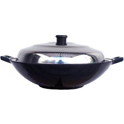 Perfect Cauldron Wok liatinový pokrievka nerez 36 cm