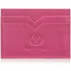 Paolo Peruzzi Kožené puzdro na karty a vizitky | ružová T-150-PI