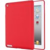 AppleKing matný silikónový kryt pre iPad 2 / 3 / 4 - červený - možnosť vrátiť tovar ZADARMO do 30tich dní