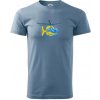 Vrtuľník rescue - Klasické pánske tričko vyššej gramáže - XS ( Denim )