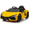 mamido Detské elektrické autíčko Lamborghini Revuelto žlté