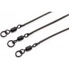 3ks - Hotový Náväzec Korda Leadcore Leader Ring Swivel Gravel