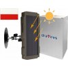 Solárny panel draVires napájanie fotopasce 6V 12V 2400 mAh + nálepka